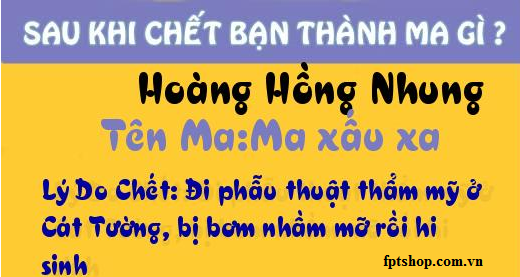 Ung dung khi chet ban thanh ma gi