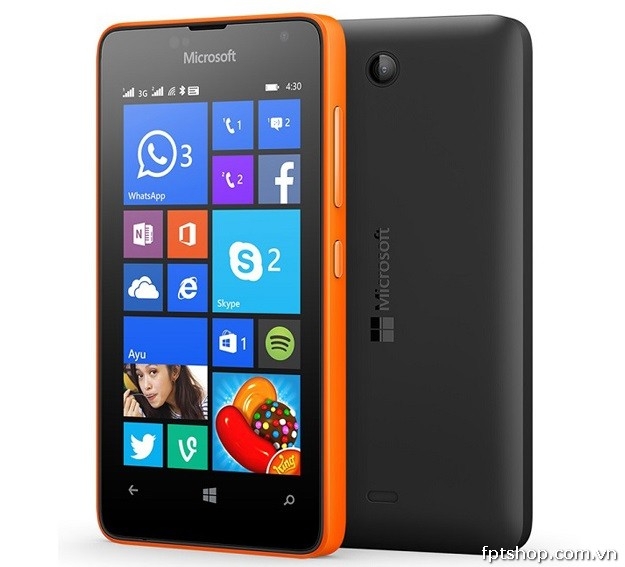 Microsoft Lumia 430 cũng được trang bị bộ đôi camera ấn tượng