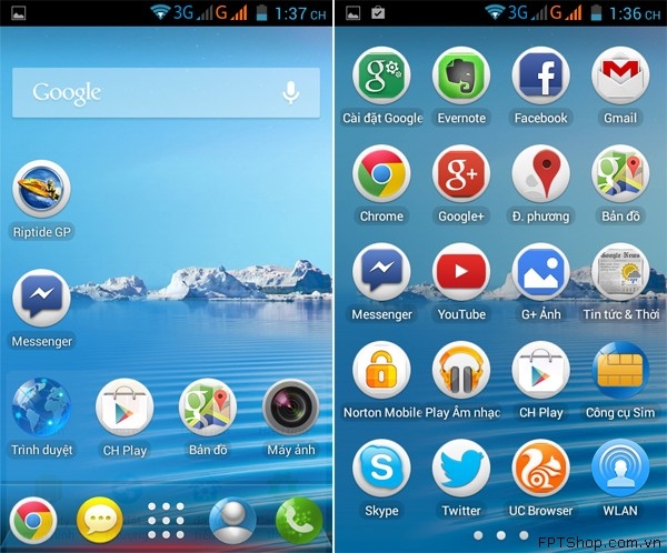 hiệu năng Lenovo A369i