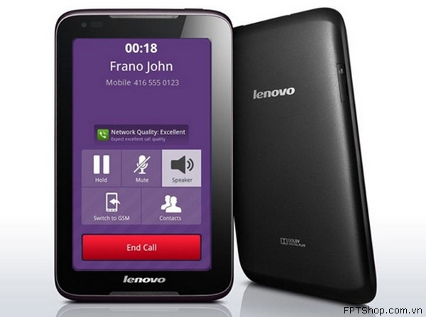 Lenovo A3300 sở hữu bộ vi xử lý MediaTek MT382M