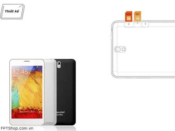 Gia ban Masstel Tab 720i