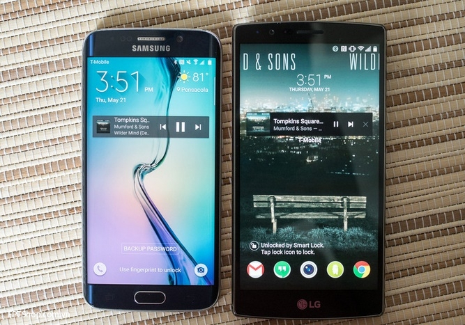 LG G4 và Galaxy S6