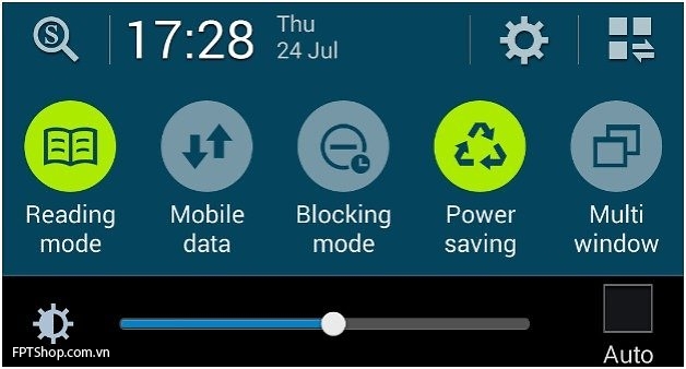 Tiết kiệm pin cho Galaxy S4