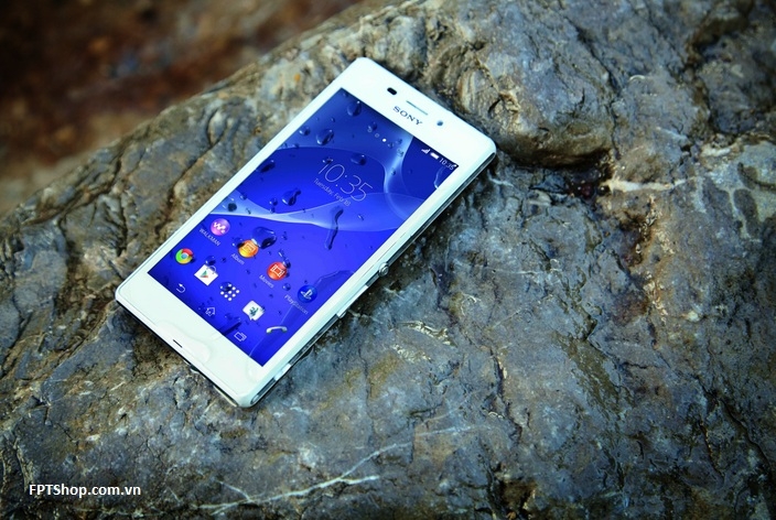 Xperia M2 Aqua có có ngoại hình rất bắt mắt