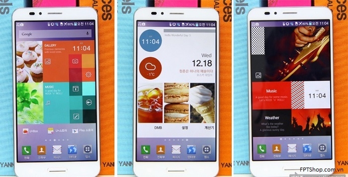 Man hinh Pantech Vega Secret up IM-A900L