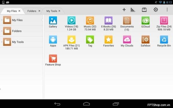 File Expert HD with Clouds