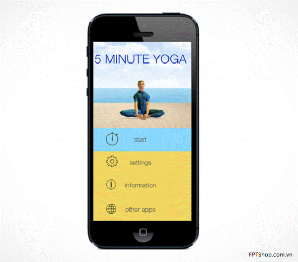 3. Ứng dụng 5 Minute Yoga