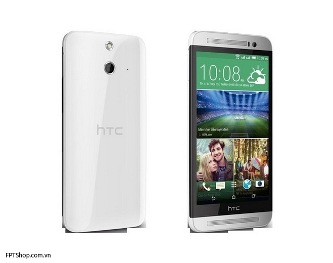 HTC One E8 dual sim mỏng, nhẹ và mạnh mẽ
