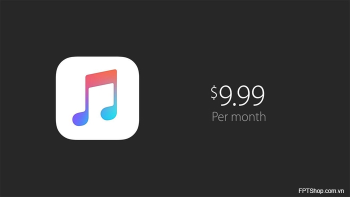 Apple Music sẽ có giá 9,99 USD/tháng và miễn phí 3 tháng đầu