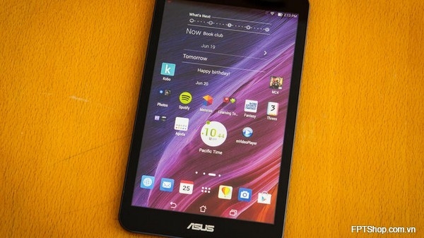 Về dung lượng pin của Asus Memopad 8