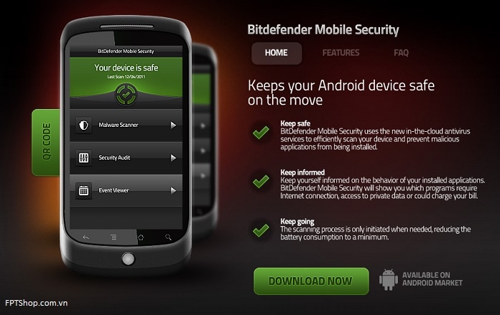 Ứng dụng Bitdefender Anti-Theft