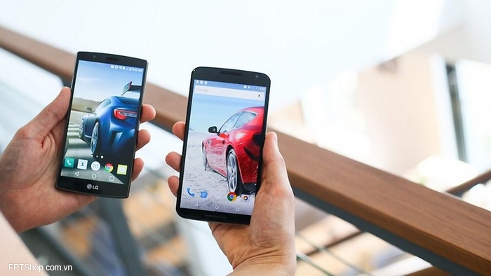 LG G4 sở hữu thiết kế tinh tế hơn nhiều so với Nexus 6