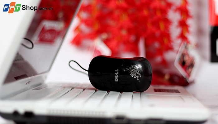 Chuột dây quang Dell hoa 1200DPI