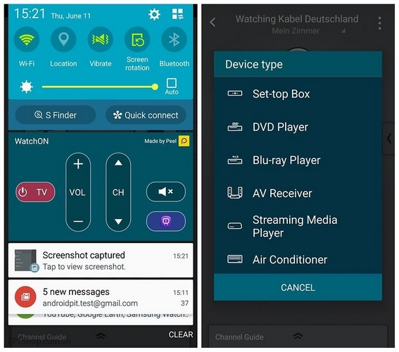 Bạn có thể sử dụng điện thoại như một chiếc remote điều khiển TV