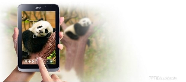 Acer trang bị cho chiếc máy tính bảng của mình cặp camera hơi “khiêm tốn”