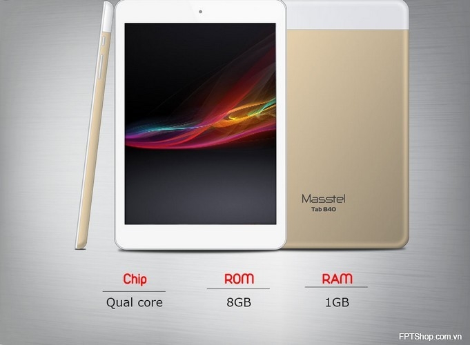 Xử lý nhanh chóng, vận hành mượt mà với Masstel Tab 840