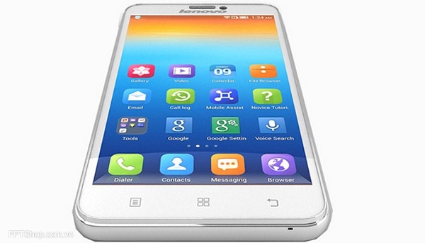 Cấu hình phần cứng mạnh mẽ đến từ bộ vi xử lý lõi tứ của Lenovo S850