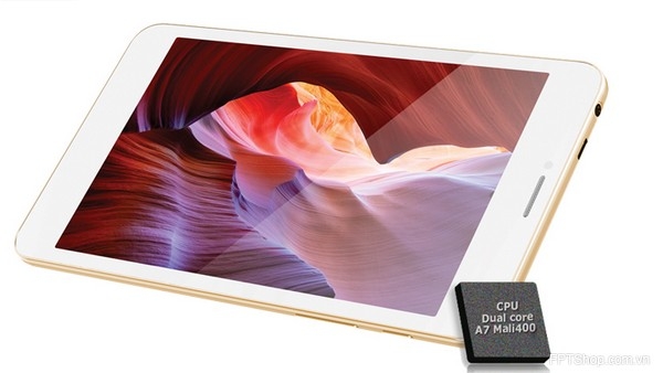 Cấu hình mạnh mẽ với Masstel Tab 840