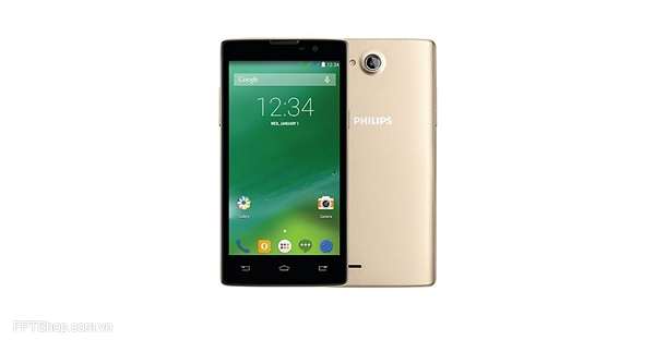 Màn hình cảm ứng 5 inch sống động trên Philips W3509