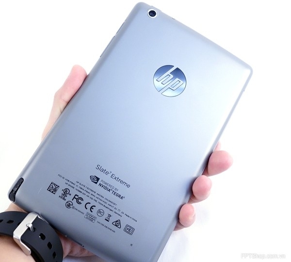 HP Slate 7 Extreme mang thiết kế nhỏ gọn, thanh mảnh