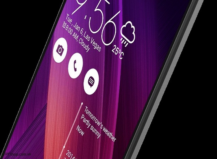 ZenFone 2 trông sang trọng hơn rất nhiều