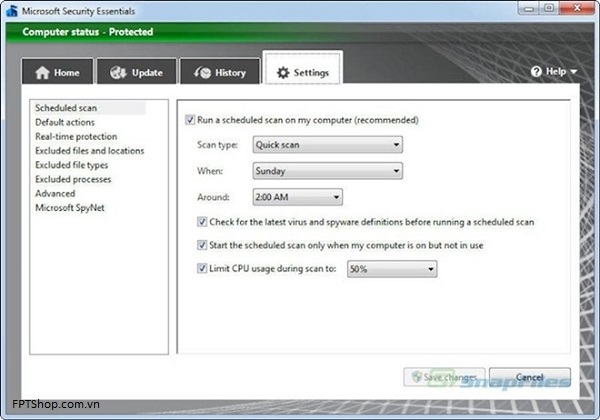 Diệt virus và cập nhật phần mềm diệt virus liên tục