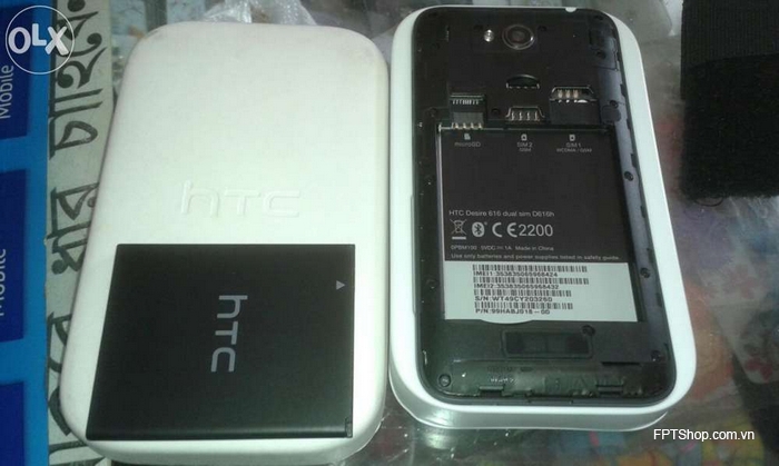 Pin cua HTC Desire 616 Dual