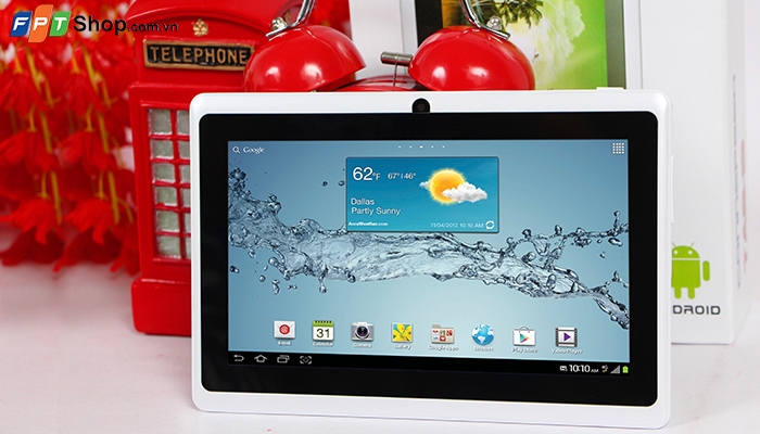 Hỗ trợ camera trước trên Connspeed Tab 19