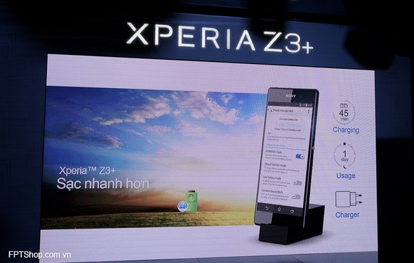 Thong so ky thuat Xperia Z3 Plus