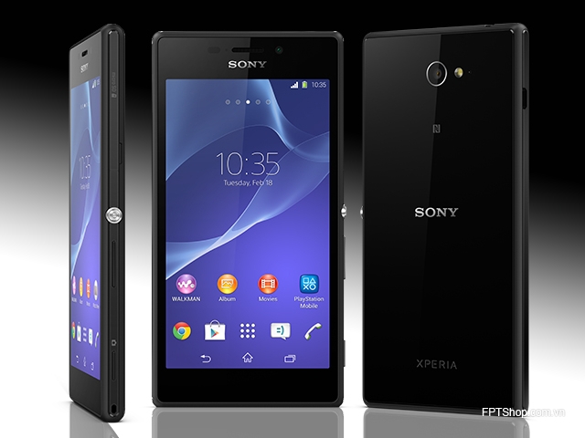 Thiết kế Sony Xperia M2