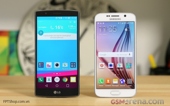Điểm mạnh của Galaxy S6 so với LG G4