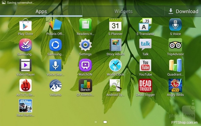 phần mềm Samsung Galaxy Tab A 8.0