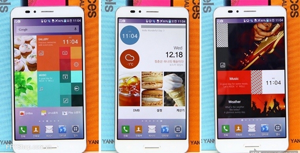 Pantech Vega Secret Up trang bị màn hình FullHD cỡ lớn 5,6 inch vô cùng tuyệt vời