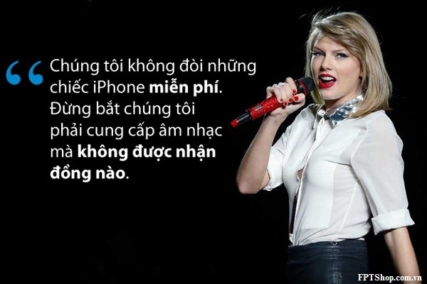 Taylor Swift viết tâm thư gửi Apple