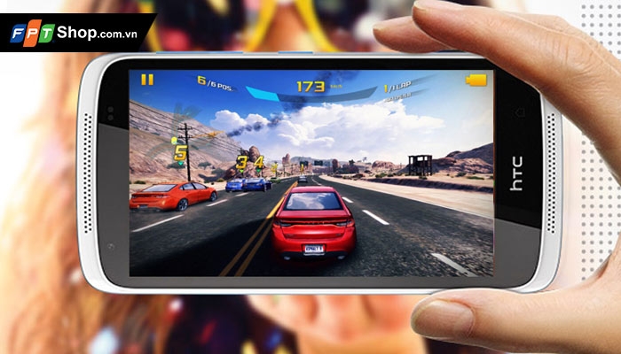 Trải nghiệm chơi game 3D nặng trên HTC Desire 526G rất mượt