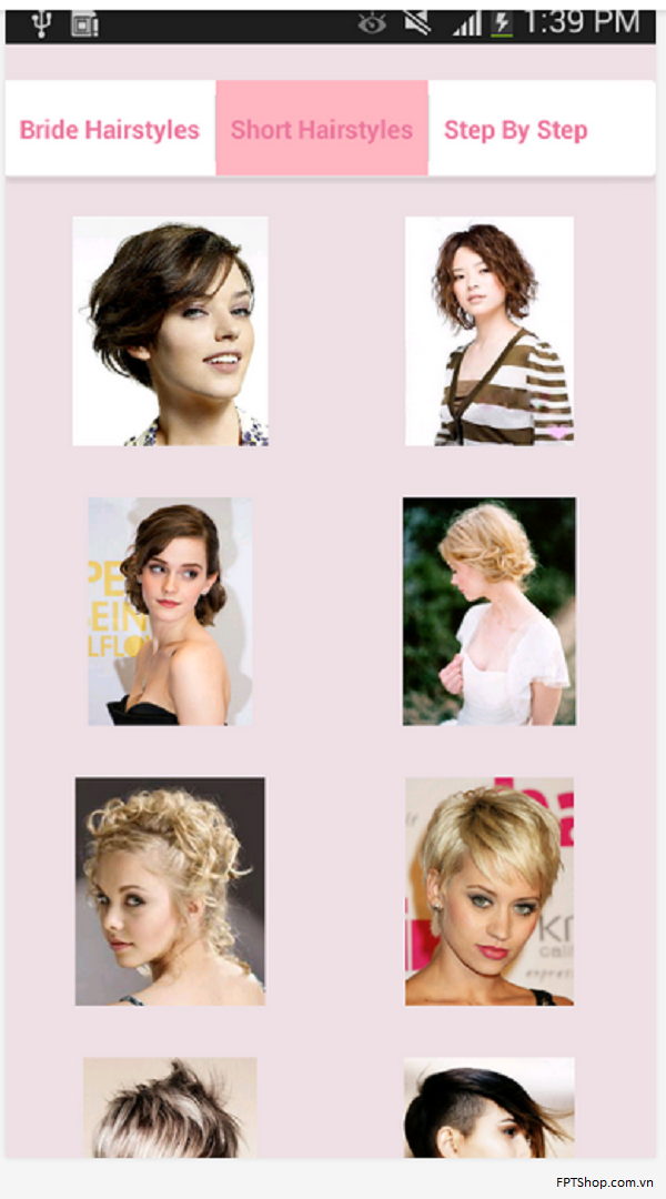 Ứng dụng Hairstyles by mobileapps