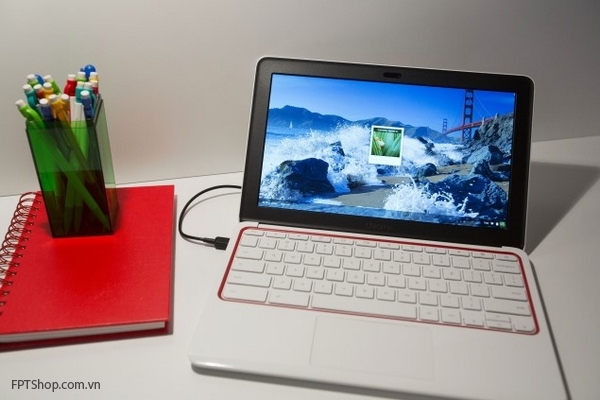 Màn hình của HP Chromebook 11 có góc nhìn rộng