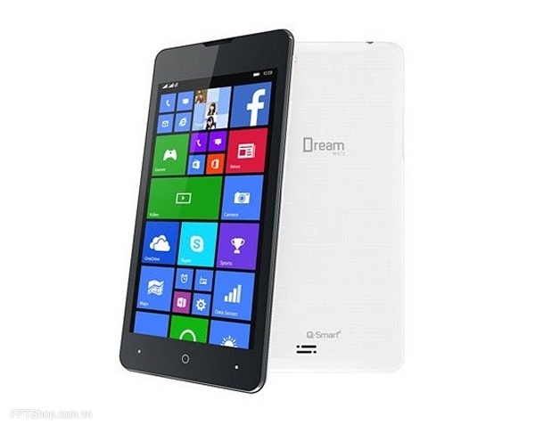 Thiết kế gọn gàng, tinh tế và sang trọng của Q-Mobile Dream W473