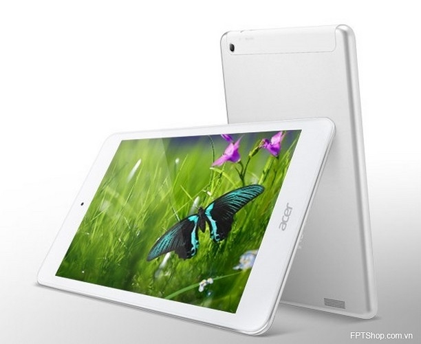 Acer A1-713 được thiết kế khá cân đối