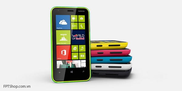 Máy ảnh của Lumia 620 khá tốt so với tầm giá