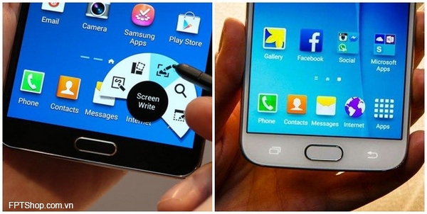 Hiệu năng của Galaxy S6 ấn tượng hơn so với Galaxy Note 3
