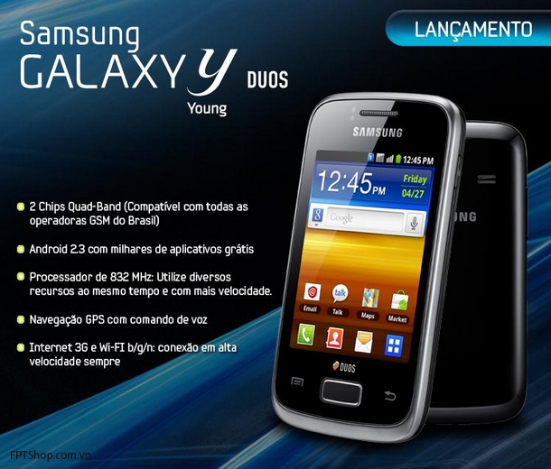 khả năng chụp ảnh trên SamSung Galaxy Y Duos cũng vô cùng tuyệt vời