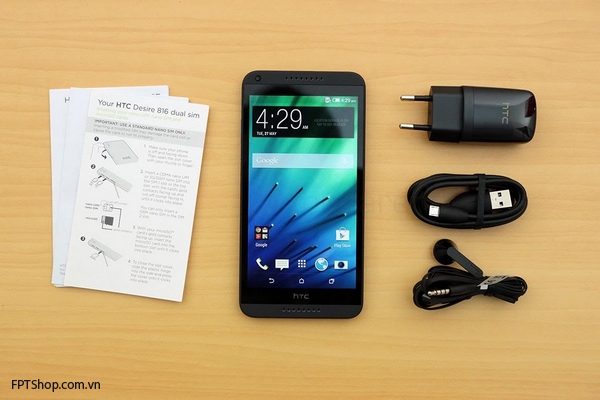 HTC Desire 816G khác biệt với 13MP trên smartphone khác
