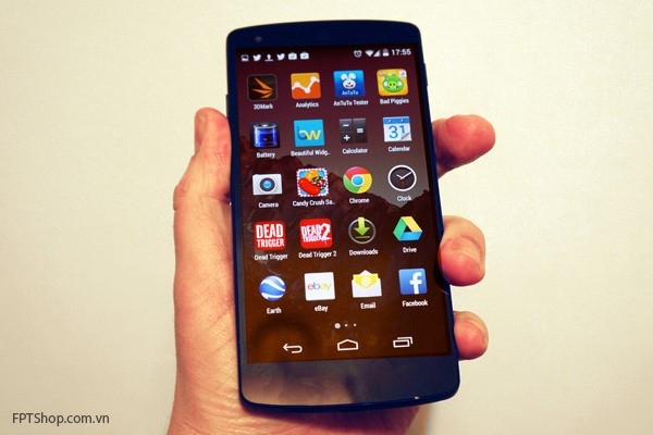 Đánh giá thời lượng pin Nexus 5