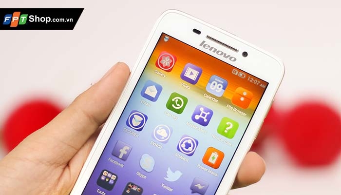 Màn hình của Lenovo S650