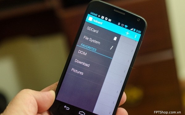 Ứng dụng Sliding Explorer