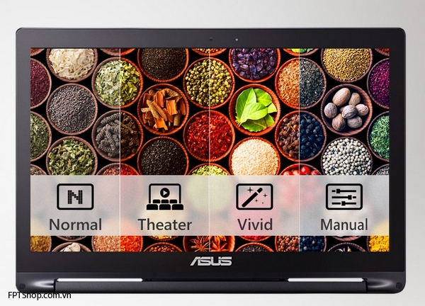 Asus TP550LD dù có màn hình kích thước lớn