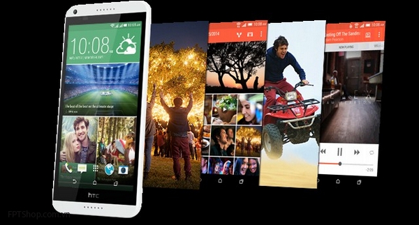 Màn hình cực nét với HTC Desire 816G