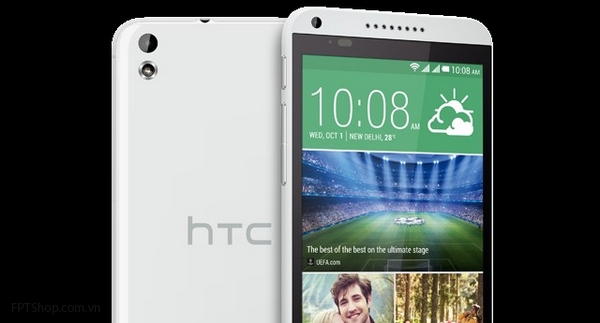 Mạnh mẽ trong cấu hình với HTC Desire 816G