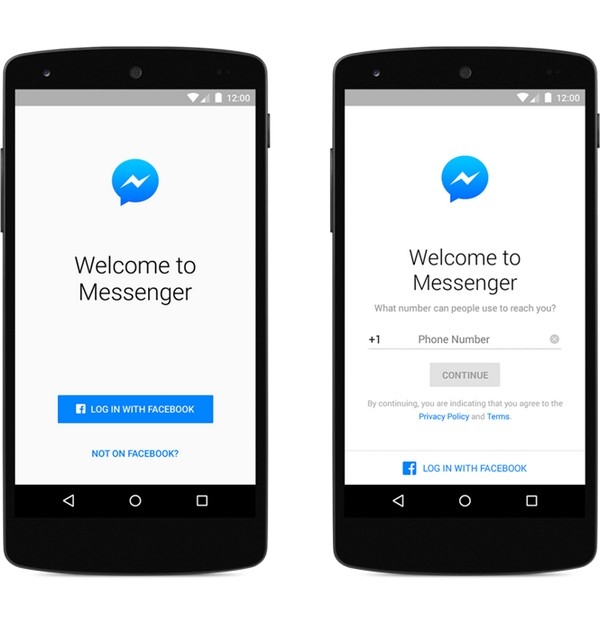 Không cần tài khoản Facebook vẫn có thể chat Facebook Messenger